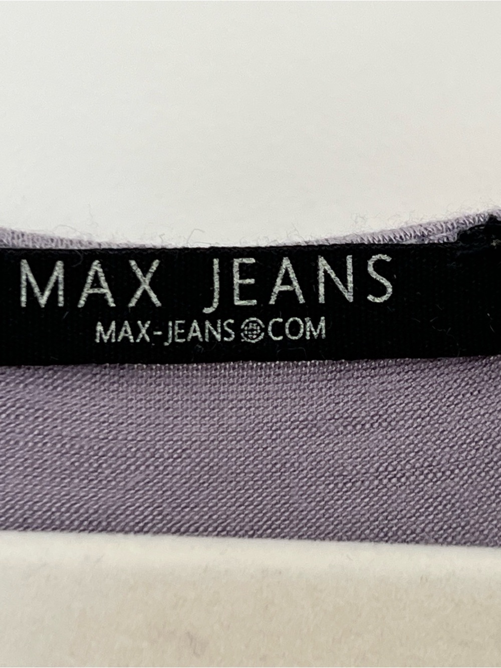Max Jeans Lavender Lace Yoke Boho Peasant Top Long Sleeve Medium - Picture 6 of 7